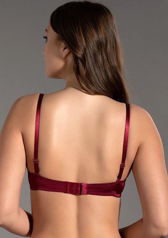 NEW BRA Bordo Kadın Basic Sütyen