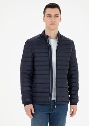 PİERRE CARDİN Lacivert Erkek Slim Mont