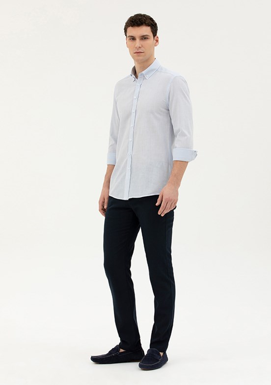 Pierre Cardin Lacivert Erkek Slim Pantolon