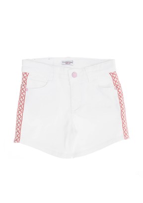 U.S. Polo Assn Beyaz Kız Çocuk Şort