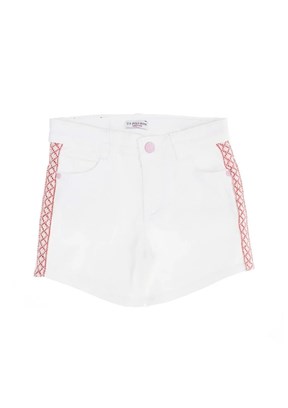 U.S. Polo Assn Beyaz Kız Çocuk Şort