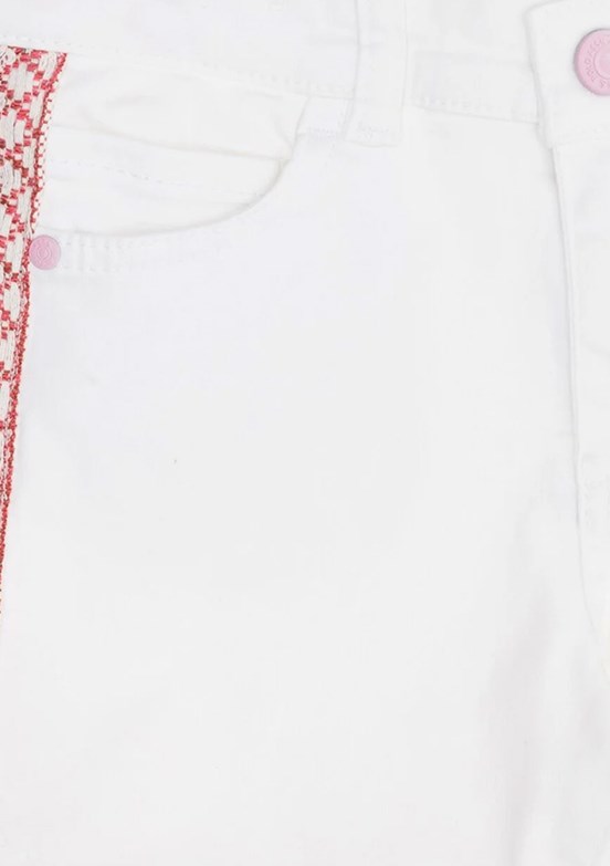 U.S. Polo Assn Beyaz Kız Çocuk Şort