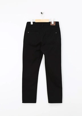 U.S. Polo Assn Siyah Erkek Çocuk Slim Pantolon
