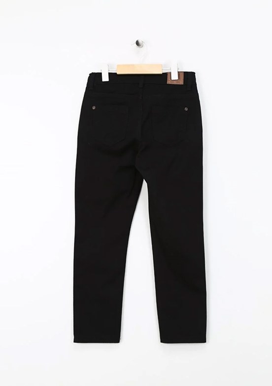 U.S. Polo Assn Siyah Erkek Çocuk Slim Pantolon