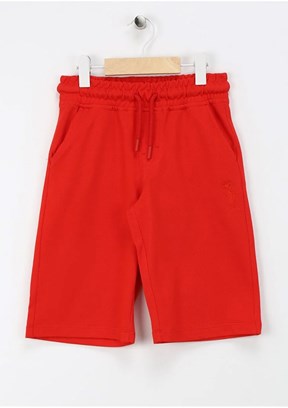 U.S. Polo Assn Kırmızı Erkek Çocuk Şort