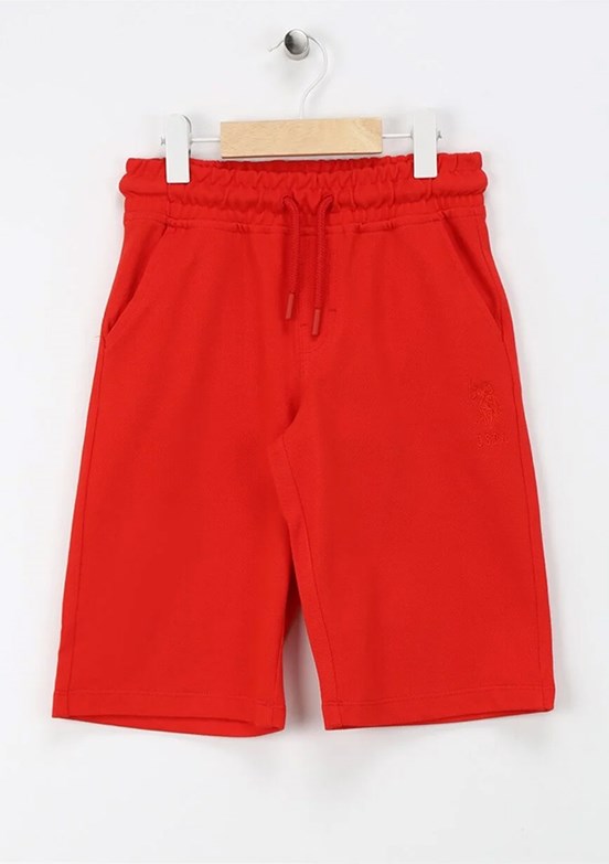 U.S. Polo Assn Kırmızı Erkek Çocuk Şort