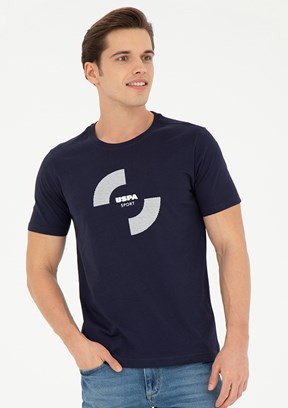 U.S. Polo Assn Lacivert Erkek Regular T-Shirt