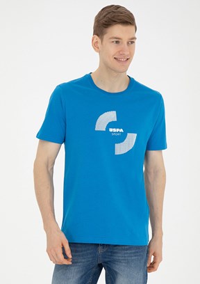U.S. Polo Assn Mavi Erkek Regular T-Shirt