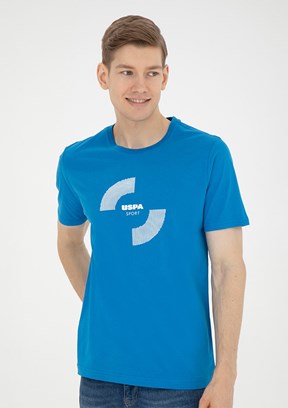 U.S. Polo Assn Mavi Erkek Regular T-Shirt