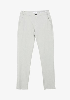 U.S. Polo Assn Gri Erkek Chino Pantolon