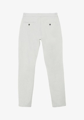 U.S. Polo Assn Gri Erkek Chino Pantolon