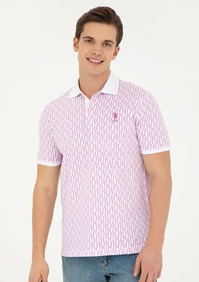 U.S. Polo Assn Mor Erkek Regular T-Shirt