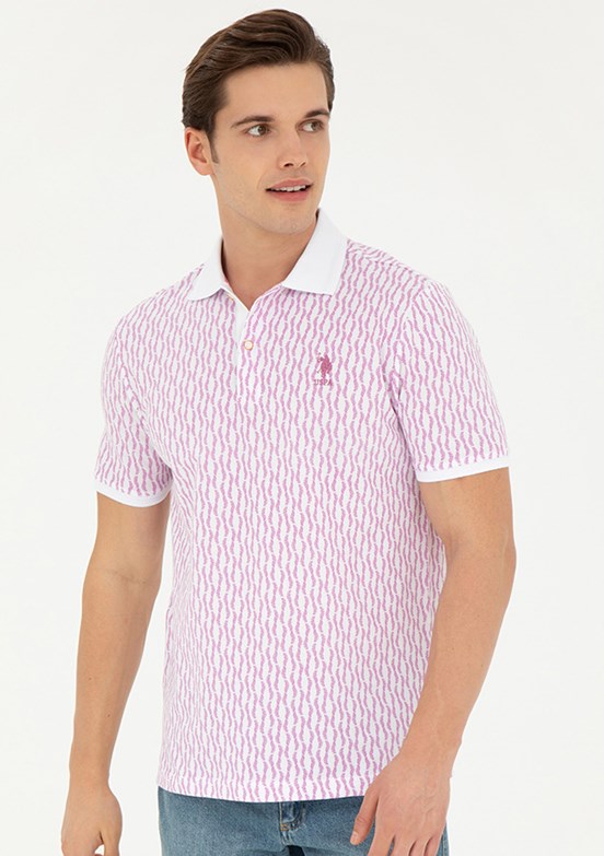 U.S. Polo Assn Mor Erkek Regular T-Shirt