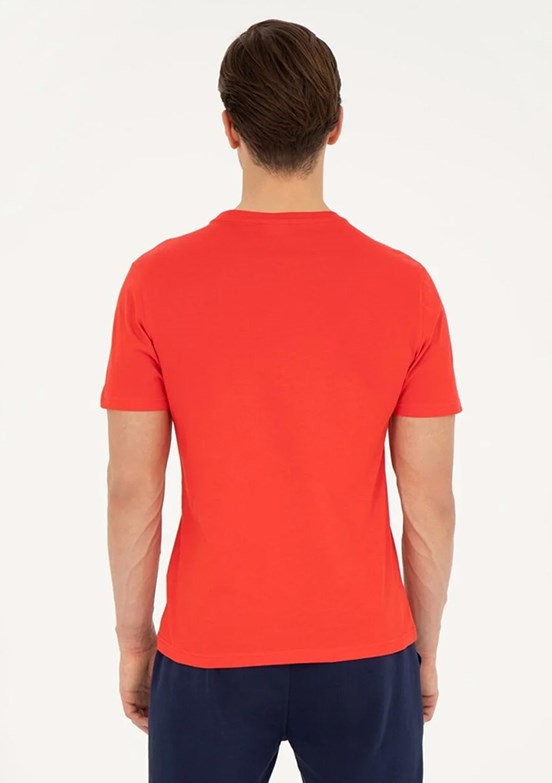 U.S. Polo Assn Kırmızı Erkek Regular T-Shirt