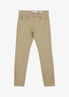 U.S. Polo Assn Yeşil Erkek Chino Pantolon