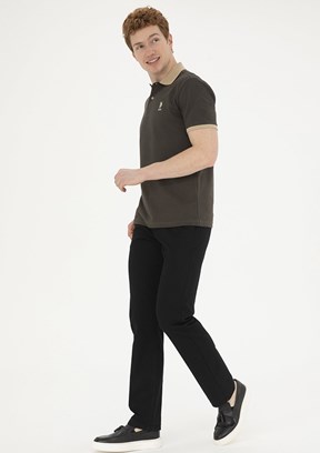 U.S. Polo Assn Siyah Erkek Chino Pantolon