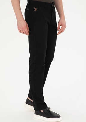 U.S. Polo Assn Siyah Erkek Chino Pantolon