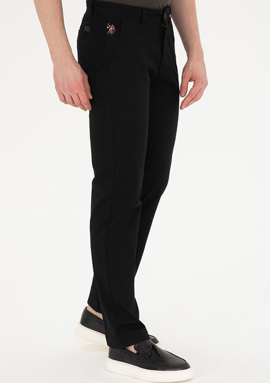 U.S. Polo Assn Siyah Erkek Chino Pantolon