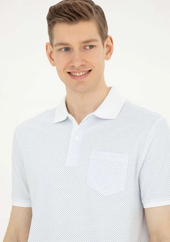 U.S. Polo Assn Mavi Erkek Regular T-Shirt