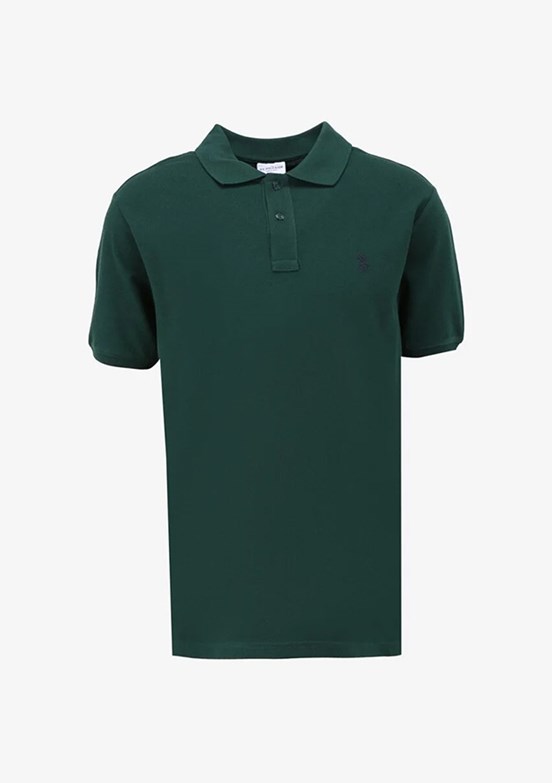 U.S. Polo Assn Yeşil Erkek Basic T-Shirt