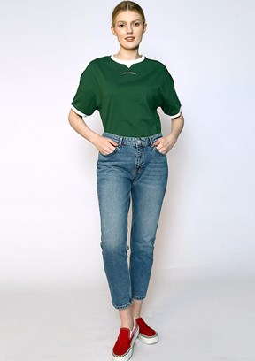Lee Cooper Kadın Normal Bel Jean Pantolon