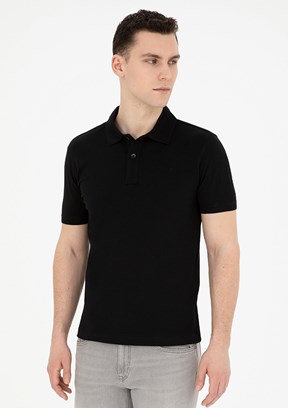 Pierre Cardin Siyah Erkek Slim T-Shirt