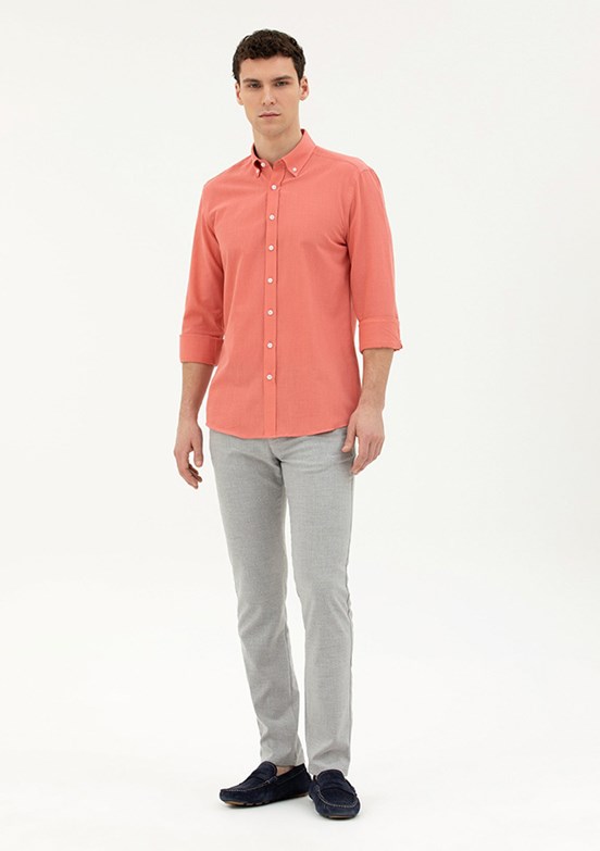 Pierre Cardin Gri Erkek Slim Pantolon