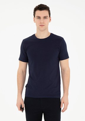 Pierre Cardin Lacivert Erkek Slim T-Shirt