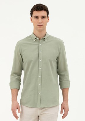 Pierre Cardin Çok Renkli Erkek Uzun Kol Gömlek
