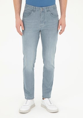 Pierre Cardin Mavi Erkek Slim Jean Pantolon