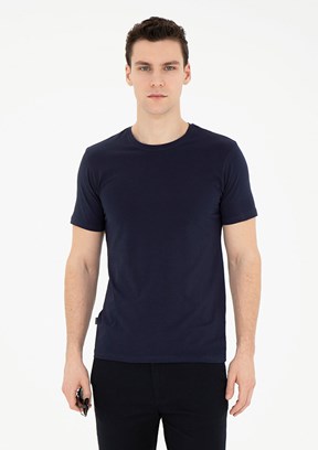 Pierre Cardin Lacivert Erkek Slim T-Shirt