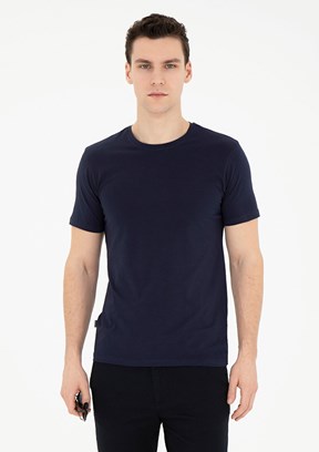 Pierre Cardin Lacivert Erkek Slim T-Shirt