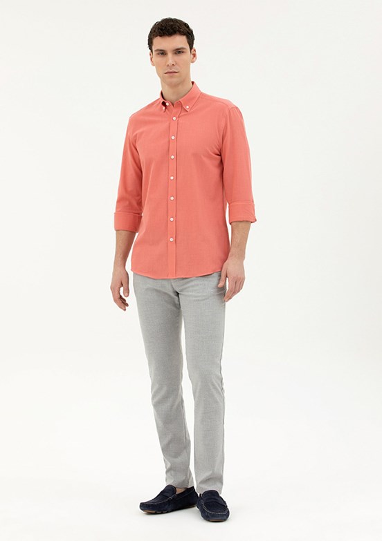 Pierre Cardin Gri Erkek Slim Pantolon