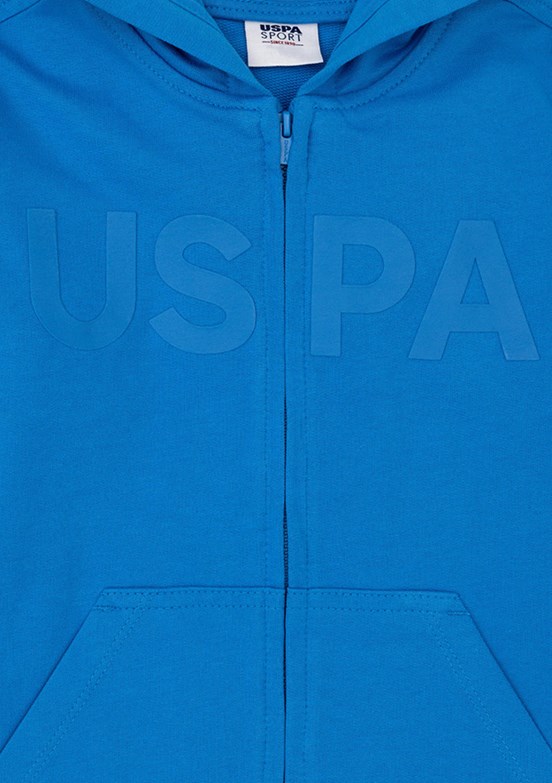 U.S. Polo Assn Mavi Erkek Çocuk Regular Sweatshirt