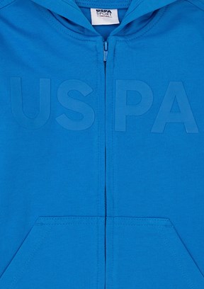 U.S. Polo Assn Mavi Erkek Çocuk Regular Sweatshirt