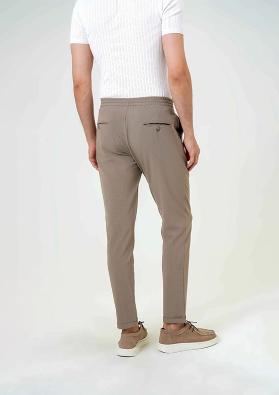 Süvari Bej Erkek Jogger Pantolon