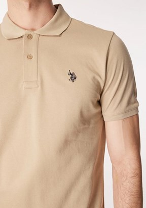U.S. Polo Assn Yeşil Erkek Slim T-Shirt