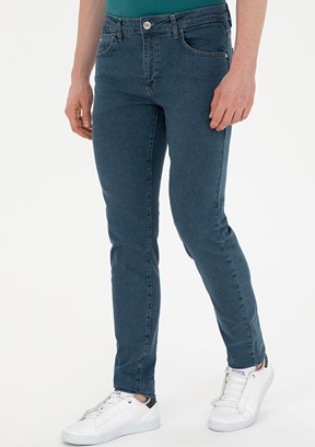 U.S. Polo Assn Mavi Erkek Slim Jean Pantolon