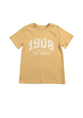 Lee Cooper Sarı Erkek Çocuk O Yaka T-Shirt