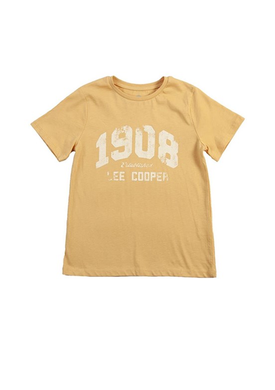 Lee Cooper Sarı Erkek Çocuk O Yaka T-Shirt