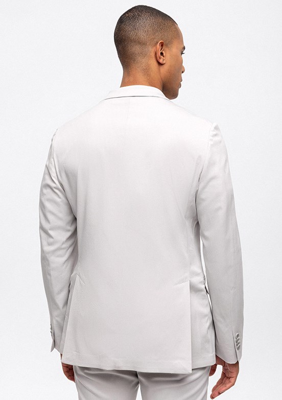 Back & Bond Bej Erkek Mono Yaka Ceket