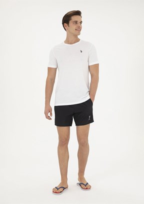 US POLO ASSN Siyah Erkek Deniz Şortu