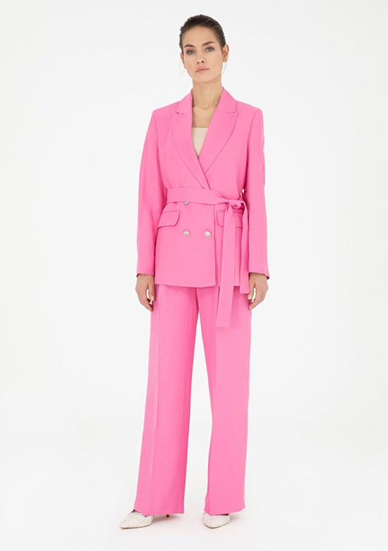 Pierre Cardin Pembe Kadın Relax Pantolon