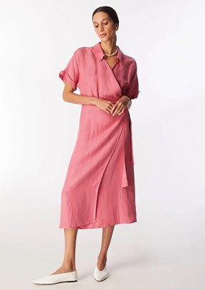 Pierre Cardin Pembe Kadın Comfort Elbise