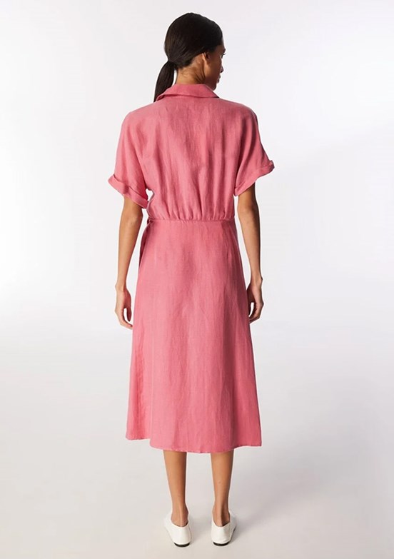 Pierre Cardin Pembe Kadın Comfort Elbise