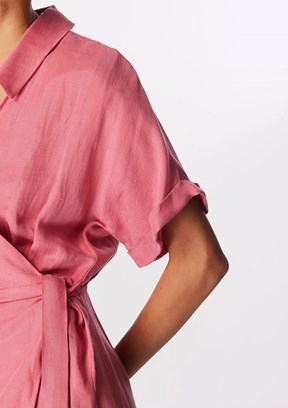 Pierre Cardin Pembe Kadın Comfort Elbise
