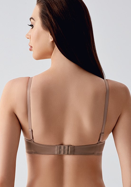 NEW BRA - 3317910000 Kadın Capucino İç Giyim Desteksiz Sütyen