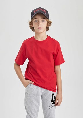 Defacto Erkek Çocuk Kısa Kol T-Shirt