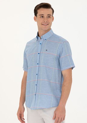 U.S. Polo Assn Erkek Kısa Kol Gömlek