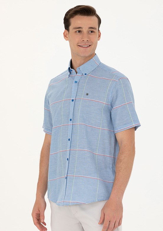 U.S. Polo Assn Erkek Kısa Kol Gömlek